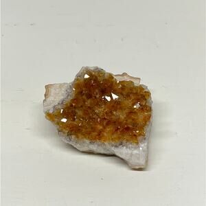 Bright Citrine Crystal Cluster 140 Grams